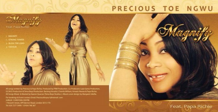 New Music: "Magnify" - Precious Toe Ngwu