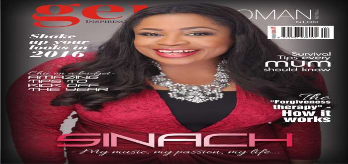 INTERNATIONAL GOSPEL ARTISTE - SINACH COVERS OF gemWOMAN MAGAZINE NEW ISSUE[www.AmenRadio.net]