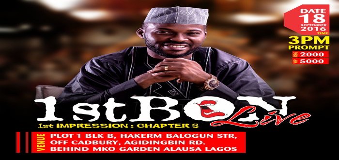 News: 1stBonComedian Presents '1st Impression: Chapter 3'