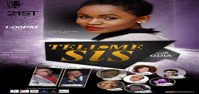 Event: TELL ME SIS WITH GDIA | AUGUST 21