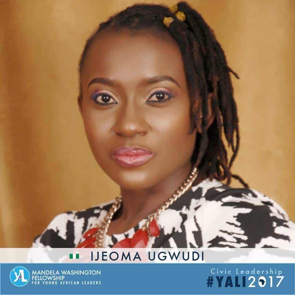 #YALI2017 Ijeoma Ugwudi bags International Acclaims for Civic Duty