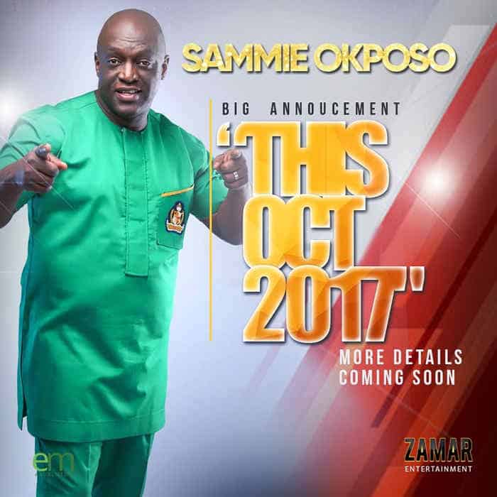 News: Sammie Okposo up to something this October 2017!!!