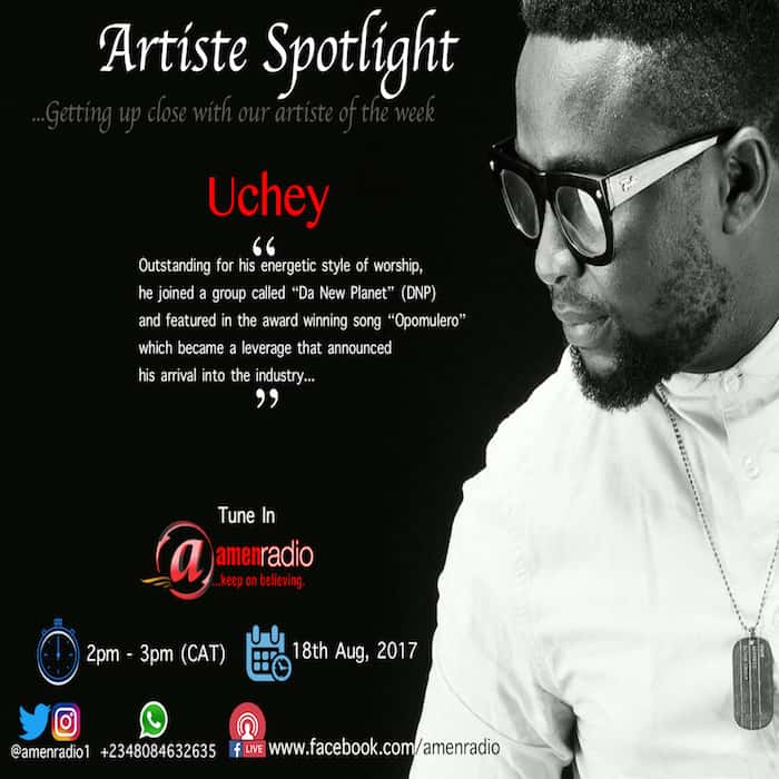 Uchey on the Artiste Spotlight Show