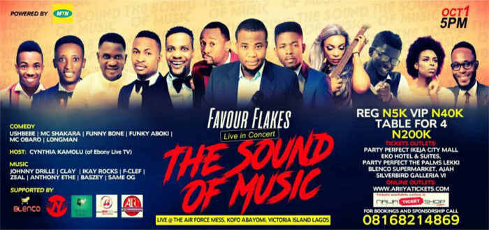 Favour Flakes Concert 2017