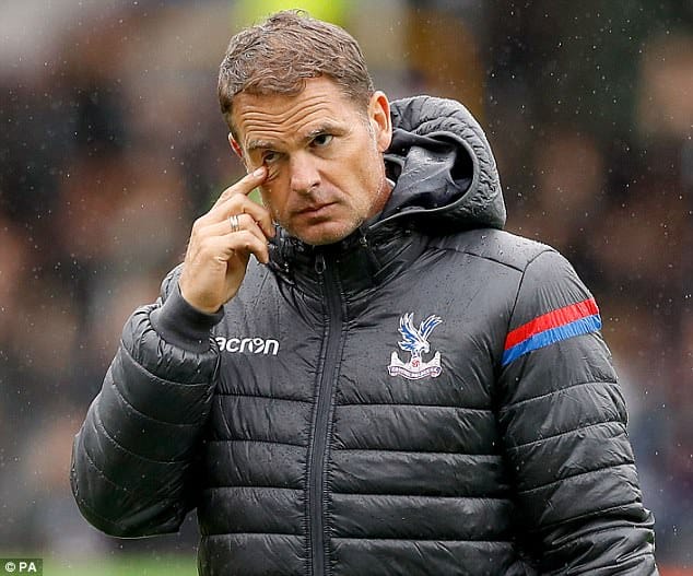 Frank De Boer sacked by crystal palace [www.AmenRadio.net]