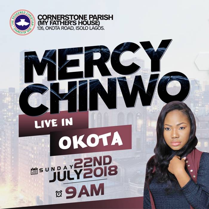 Gospel News: Mercy Chinwo live in Ikota "Enjoy Jesus At No Cost" Lagos Tour 2018 | Amenradio.net