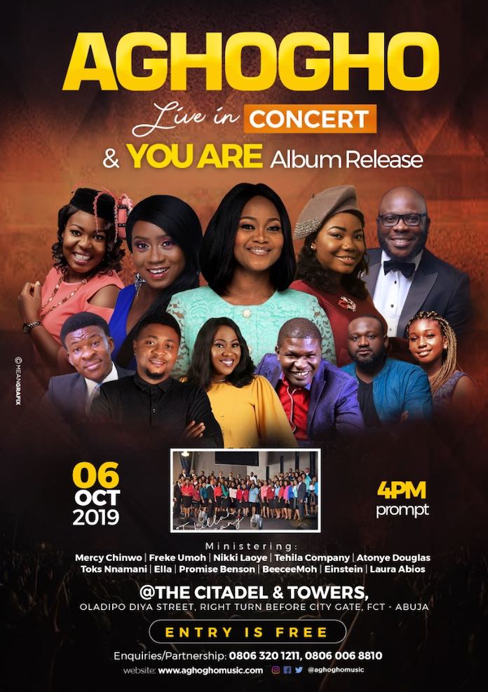 Aghogho Concert Flyer