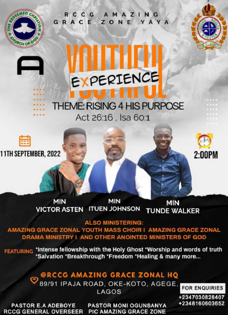 Youthful Experience - RCCG Amazing Grace