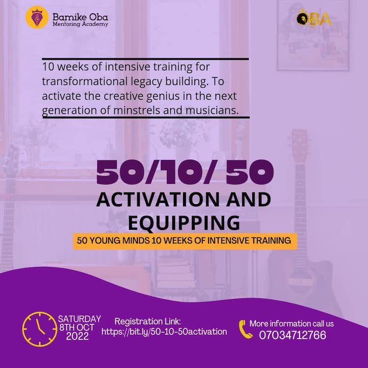 OBA Gives Back with Project “50/10/50activate” for Young Creatives (Register Now)