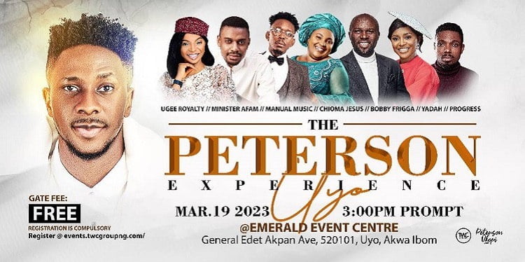The Peterson Experience Uyo - Okopi Peterson