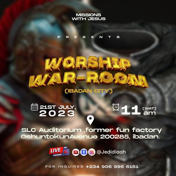 Worship War-Room – Jedidiaah