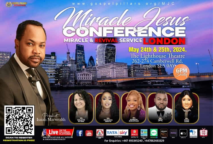 Prophet Isiah Macwealth Set To Storm UK For Revival Conference