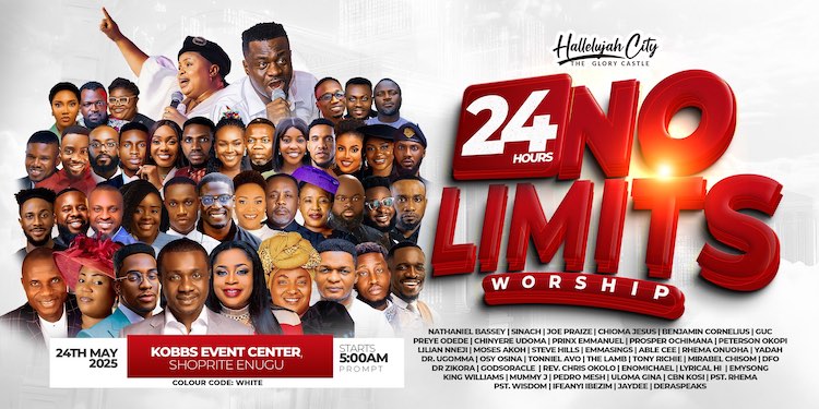 [Event] Mr M & Revelation To Host 24 hours “No Limit Worship” In Enugu